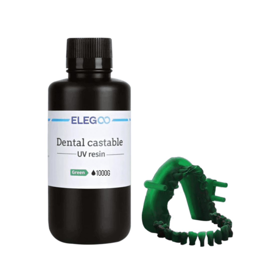 Elegoo Dental Castable UV Resin 1000g Green