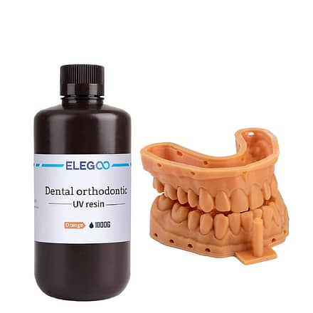 Elegoo Dental Orthodontic UV Resin 1000g Orange