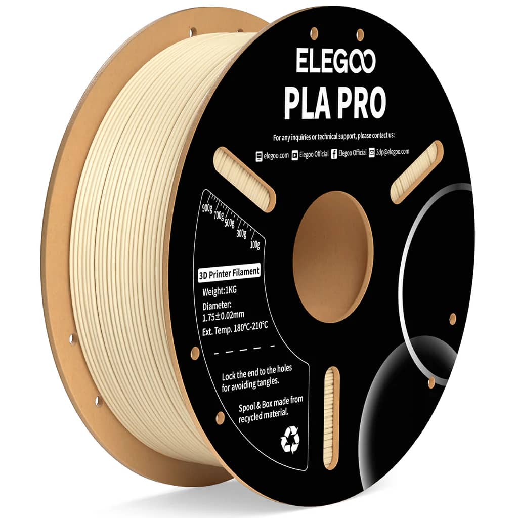 Elegoo PLA Pro Beige, 1.75 mm / 1000 g