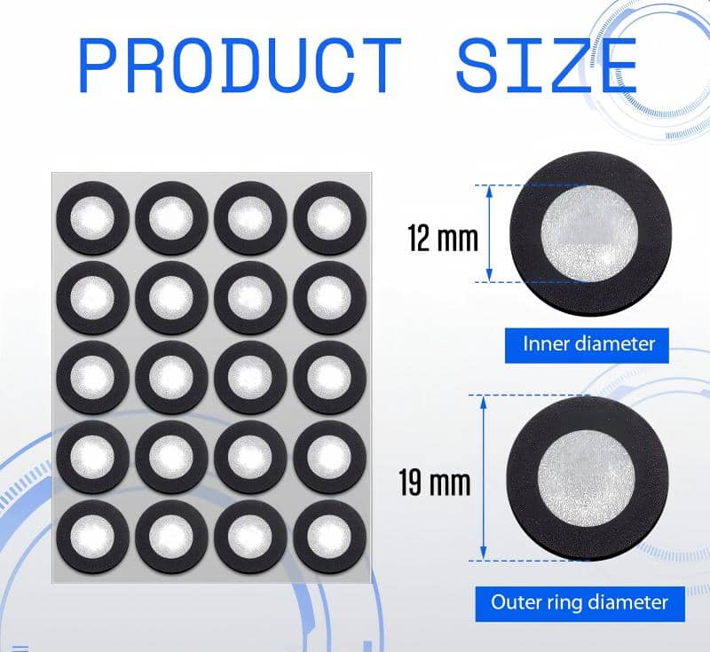 3D Scanner Markers – Referentne oznake za 3D skeniranje 12 mm / 19 mm