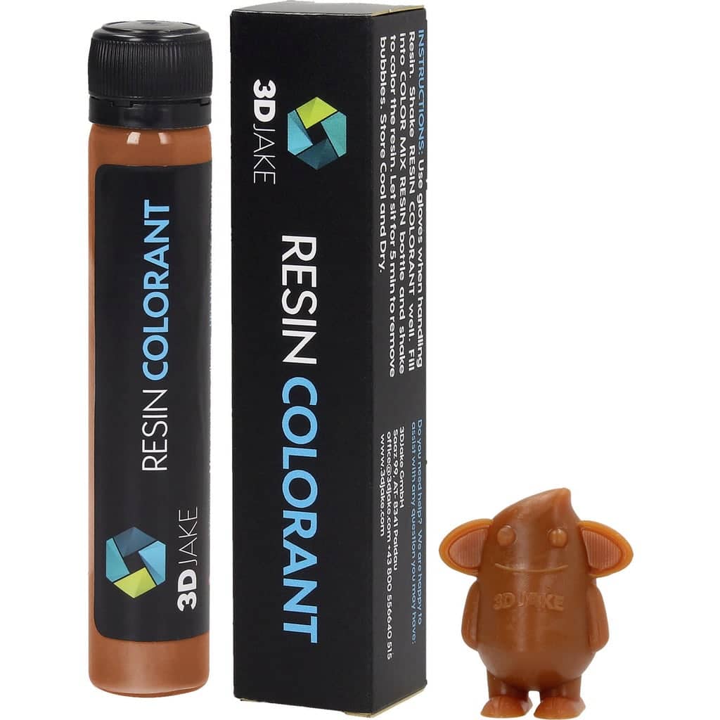 3DJAKE Resin Colorant Ochre Brown, 25 g