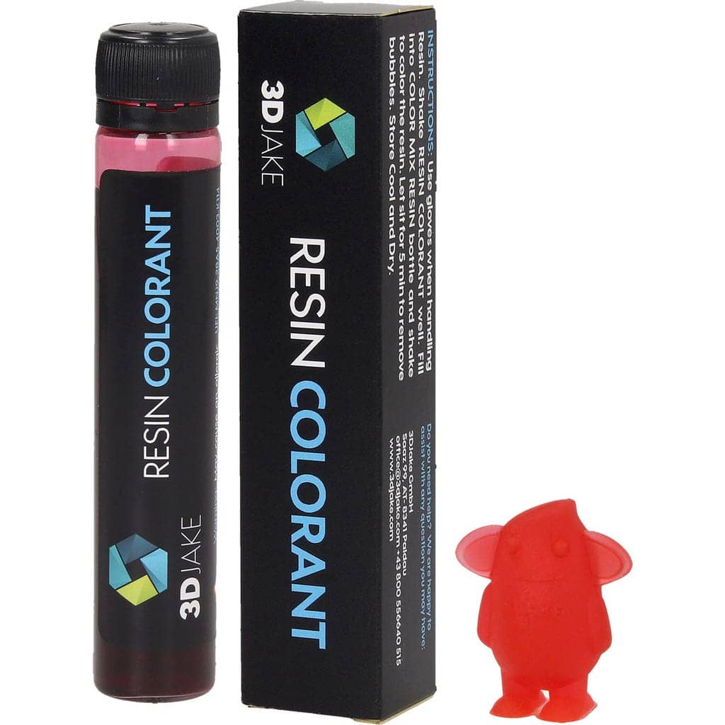 3DJAKE Resin Colorant Transparent Red, 25 g