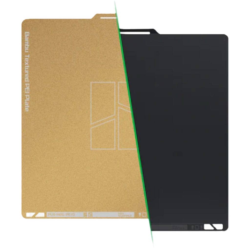 Bambu Lab Bamboo Dual Texture PEI Plate, A1, P1P, P1S, X1, X1C, X1E
