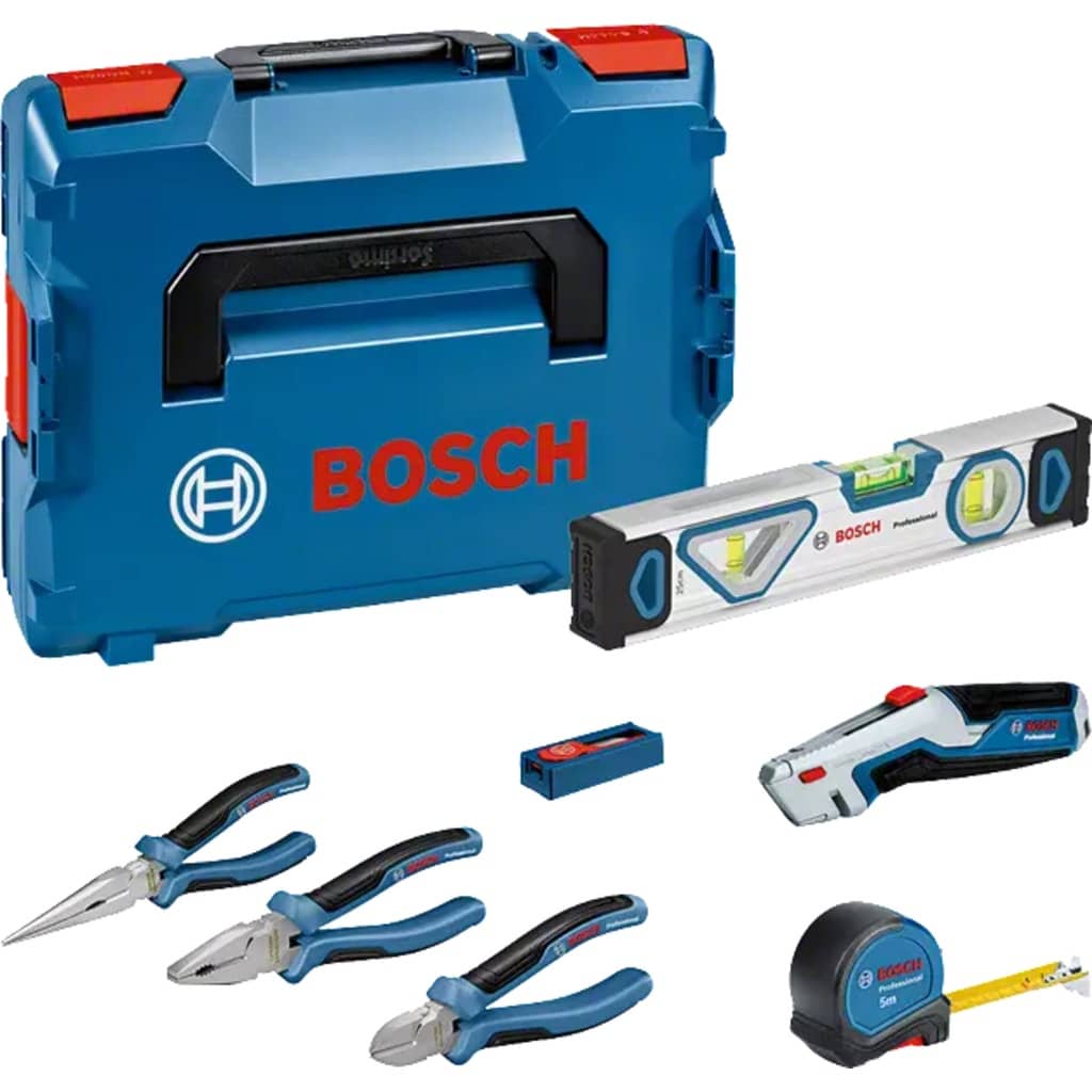 Bosch Professional Hand Tool Set - Including Pliers
