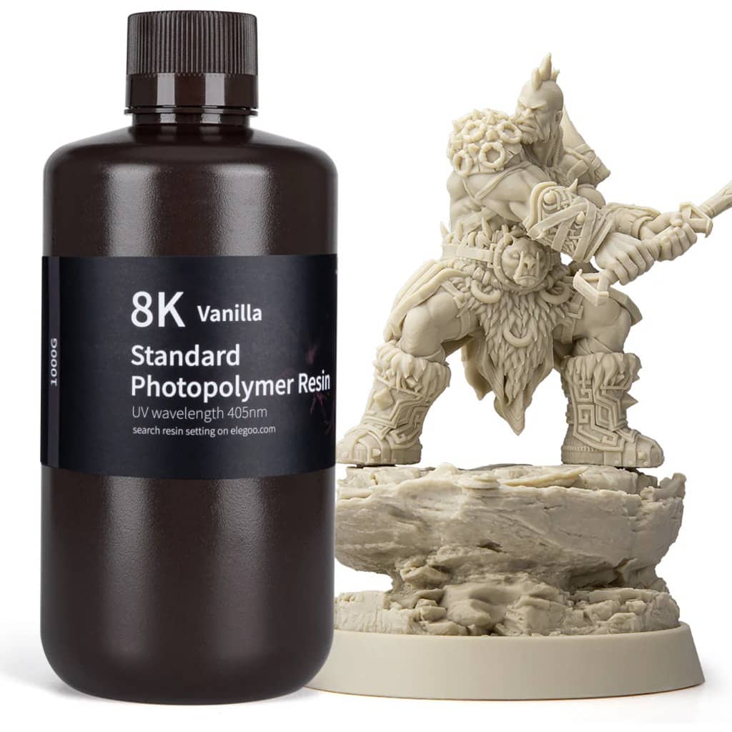 Elegoo 8K Standard Resin Vanilla, 1.000 g