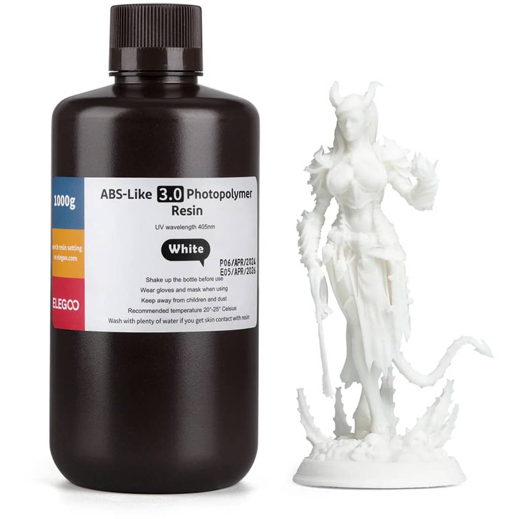 Elegoo ABS-like Resin V3.0 White, 1.000 g