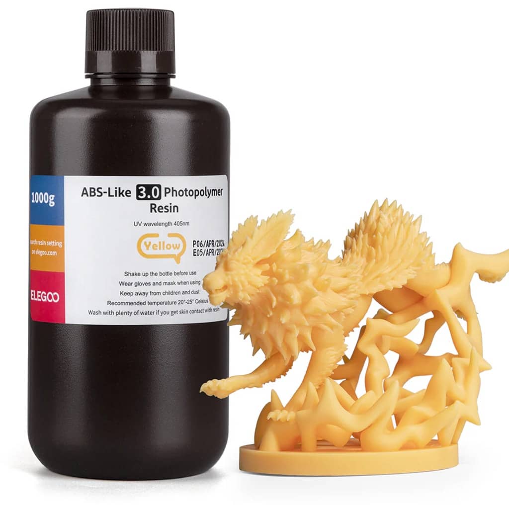 Elegoo ABS-like Resin V3.0 Žuta, 1.000 g