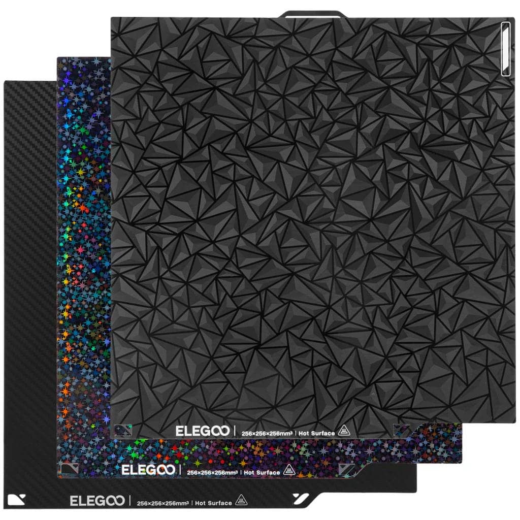 Elegoo Dual-sided Build Plate - Set of 3, Centauri/Centauri Carbon