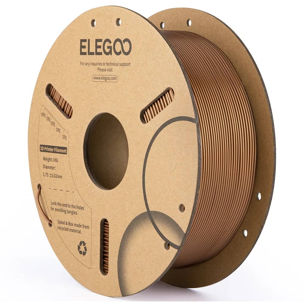 Elegoo PLA Bronze filled, 1.75 mm / 1000 g