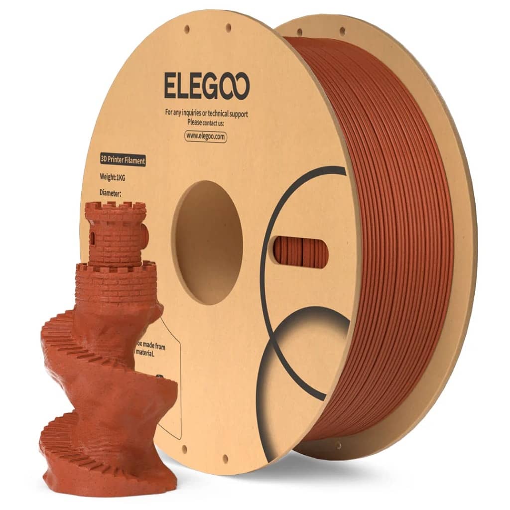 Elegoo PLA Marble Brick Red, 1.75 mm / 1000 g