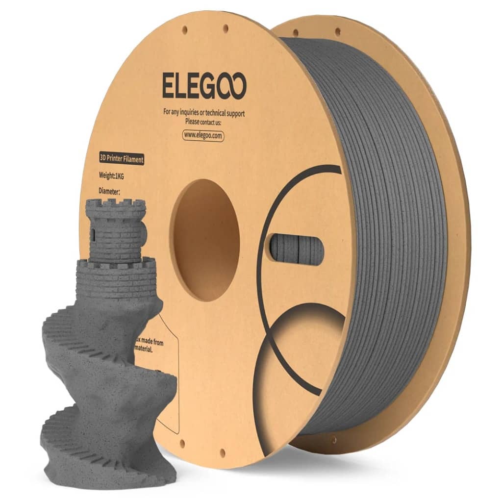 Elegoo PLA Marble Cement Grey, 1.75 mm / 1000 g