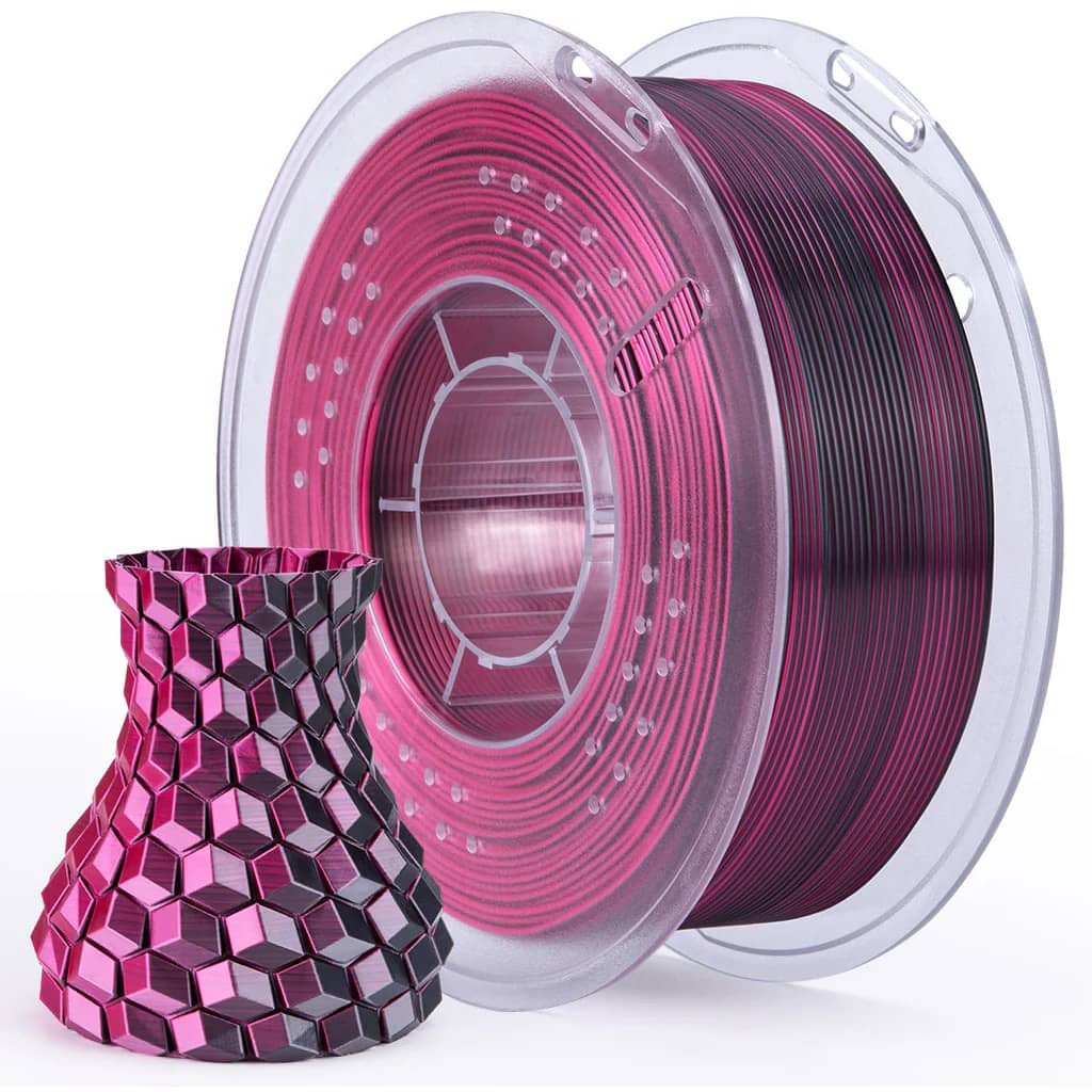 Elegoo PLA Silk Black Red, 1.75 mm / 1000 g