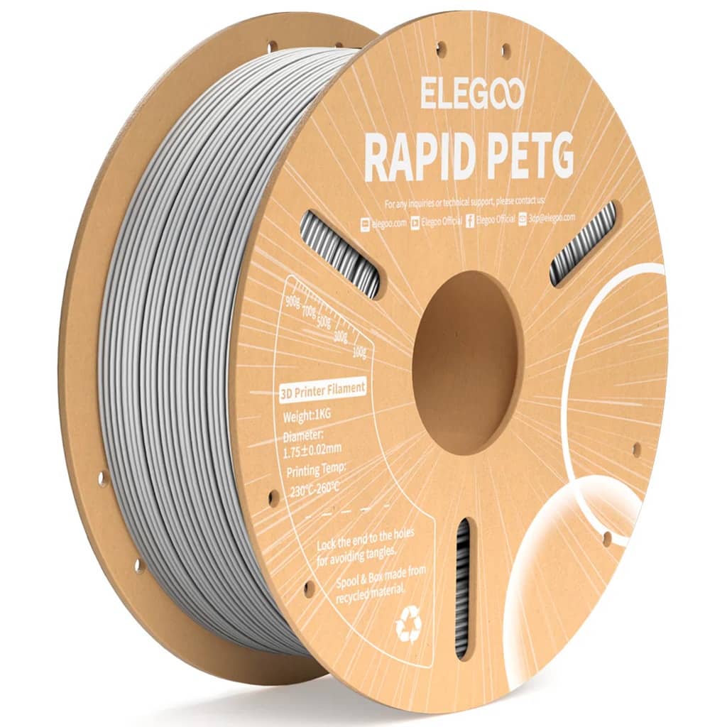 Elegoo Rapid PETG Grey, 1.75 mm / 1000 g