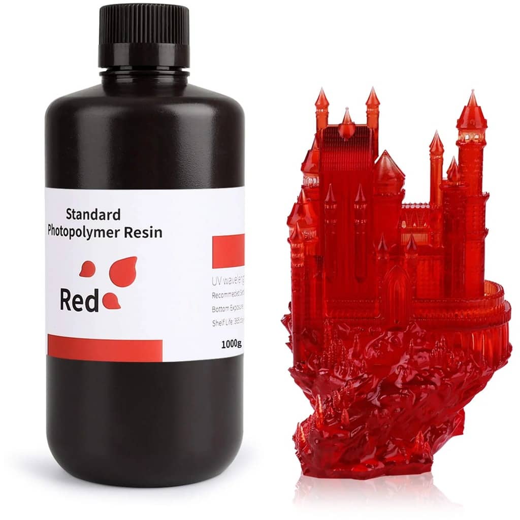 Elegoo Standard Resin Red, 1.000 g