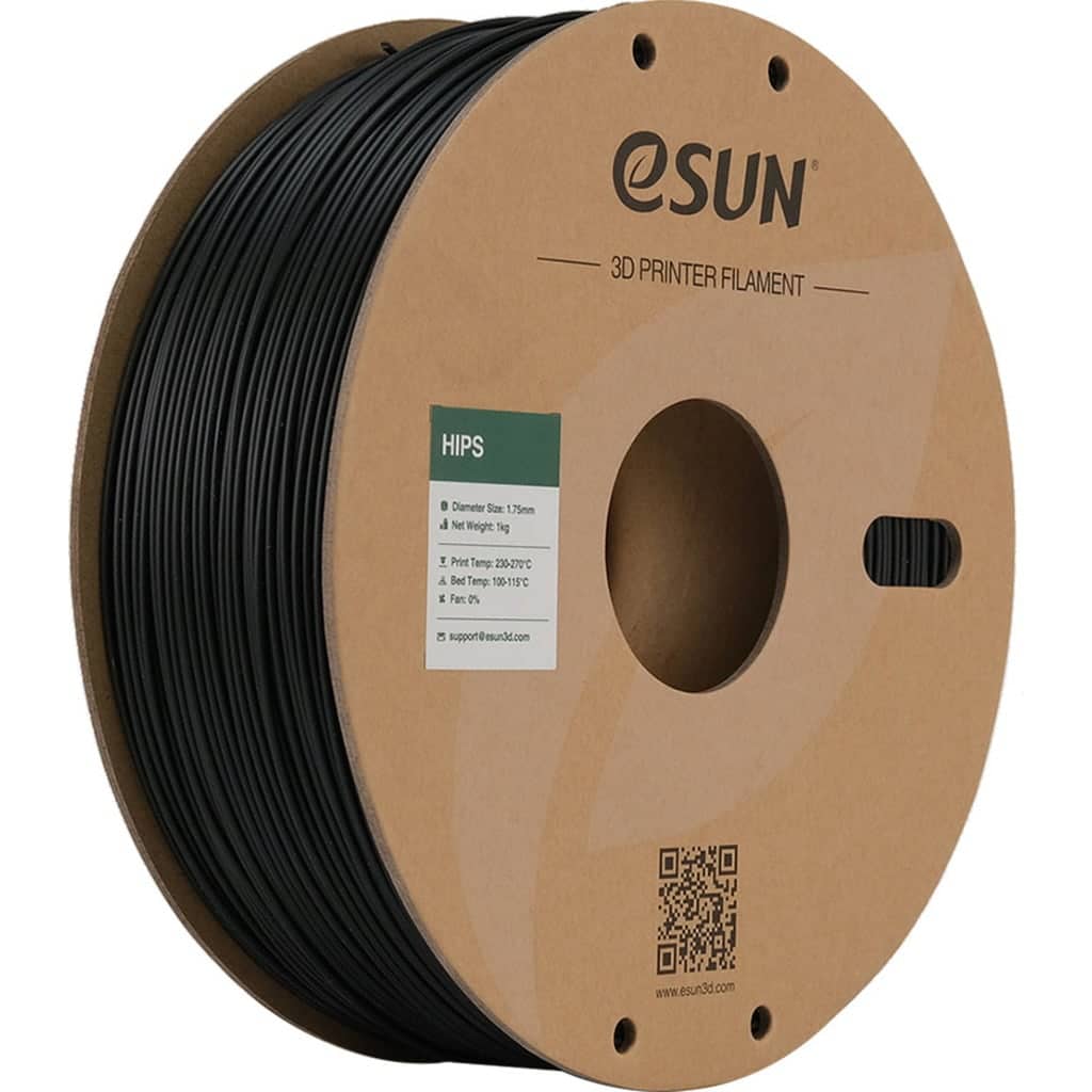 eSUN HIPS Black, 1.75 mm / 1000 g