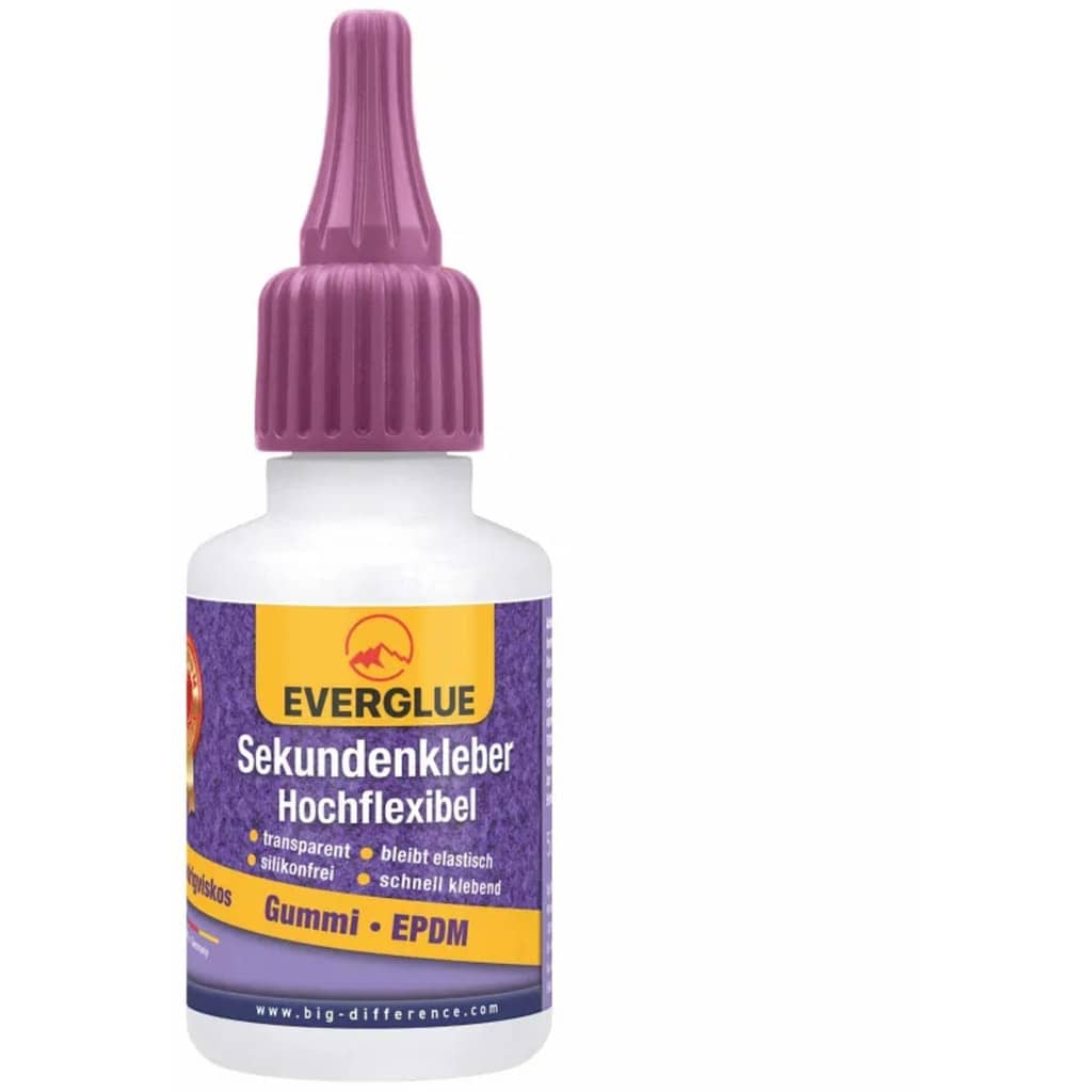 Everglue Superglue Highly Flexible, Medium viscosity (50 g)