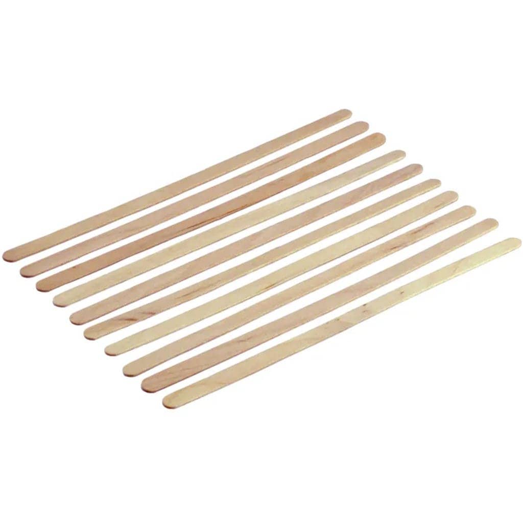 Everglue Wooden Stir Sticks - 10 Pieces