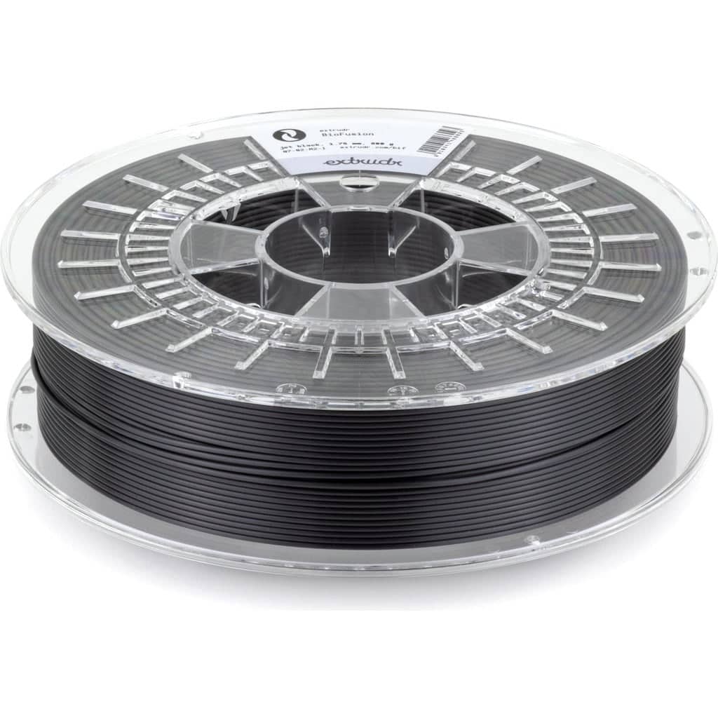 Extrudr BioFusion Jet Black, 1.75 mm (800 g)
