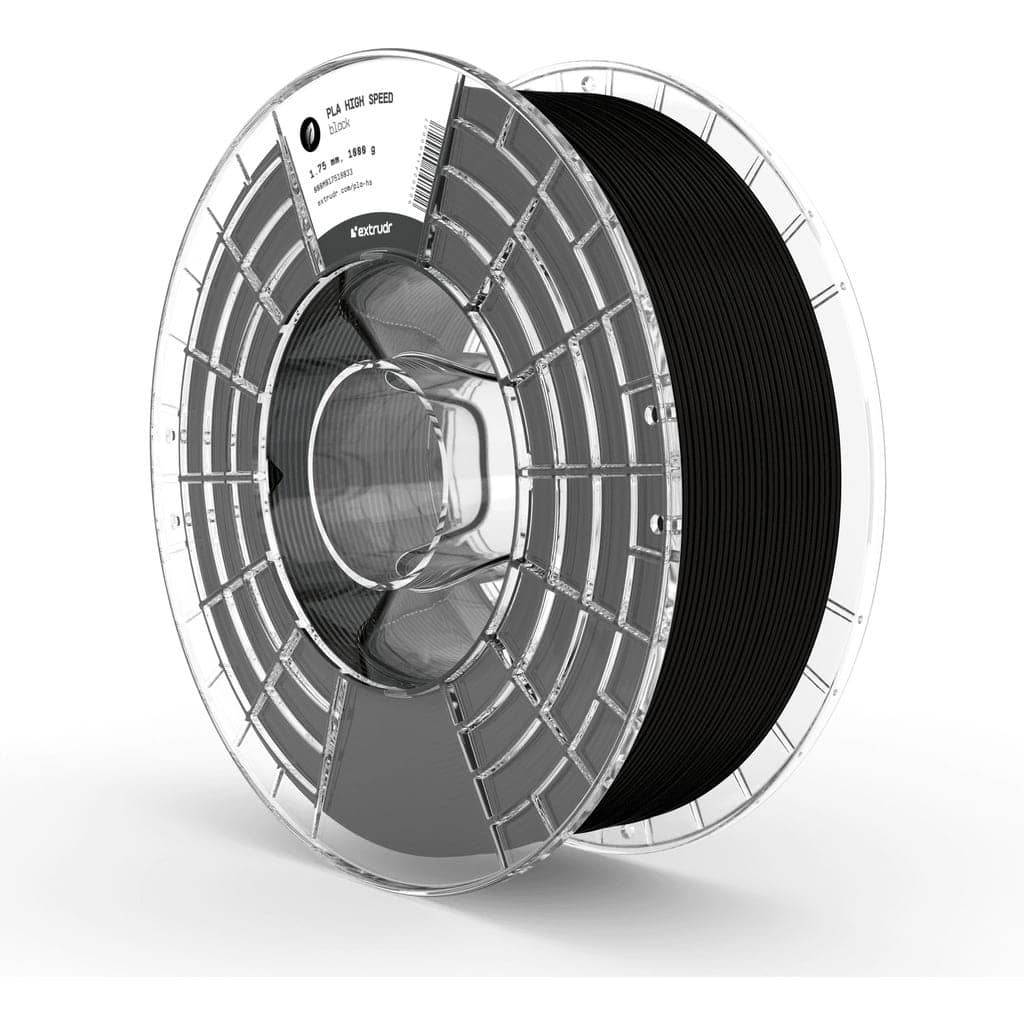 Extrudr PLA High Speed Black, 1,75 mm / 1000 g