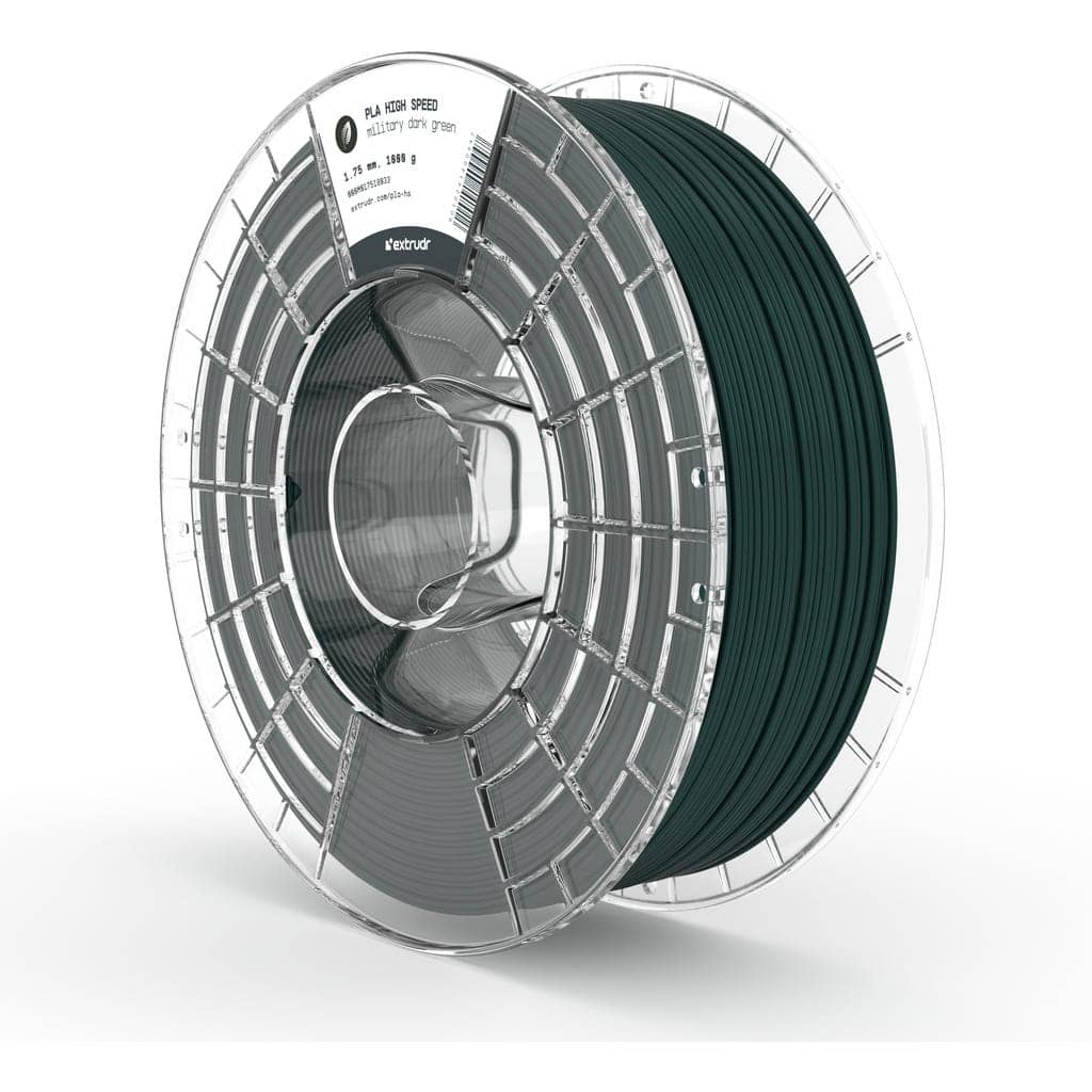 Extrudr PLA High Speed Dark Green, 1,75 mm / 1000 g