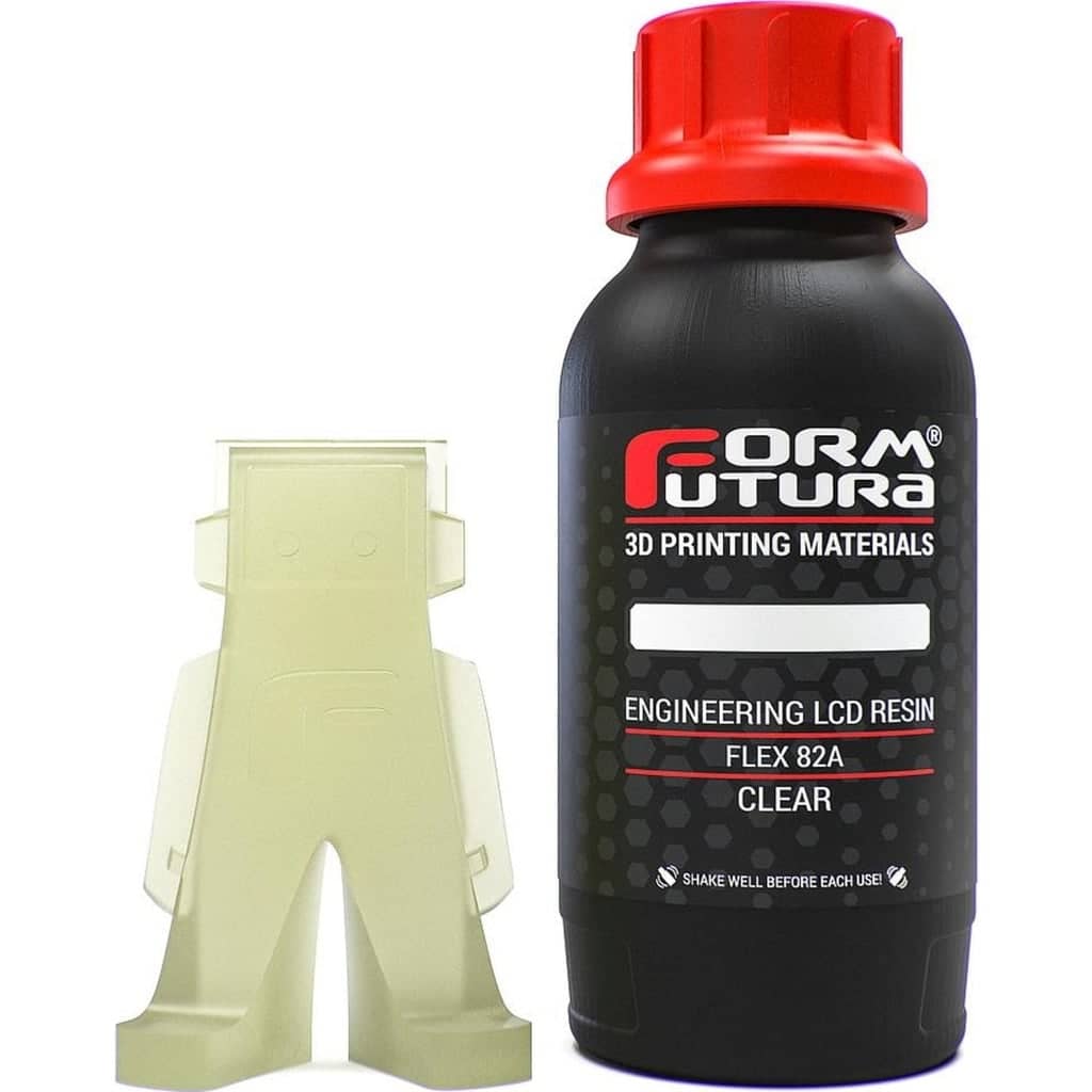 FormFutura Engineering LCD Series Flex 82A Resin Clear, 500 g