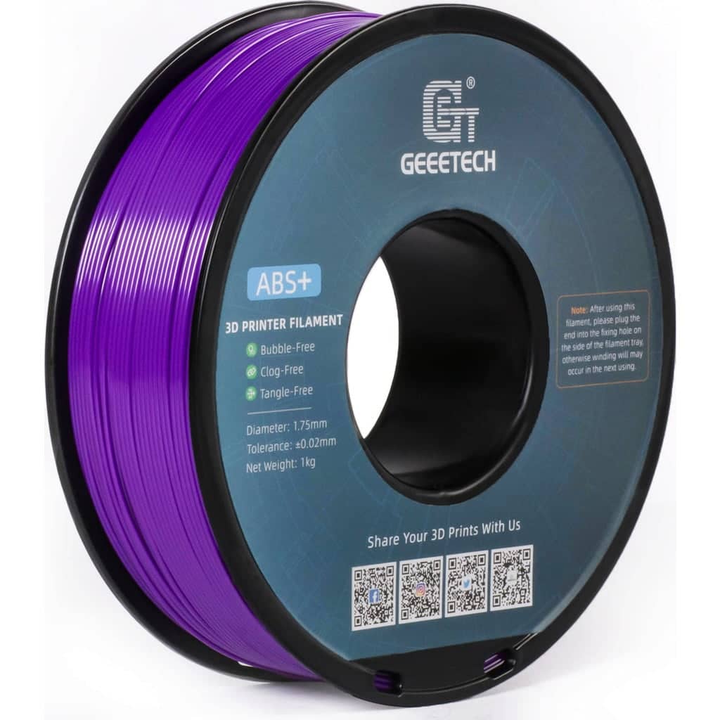 GEEETECH ABS+ Purple, 1.75 mm / 1000 g