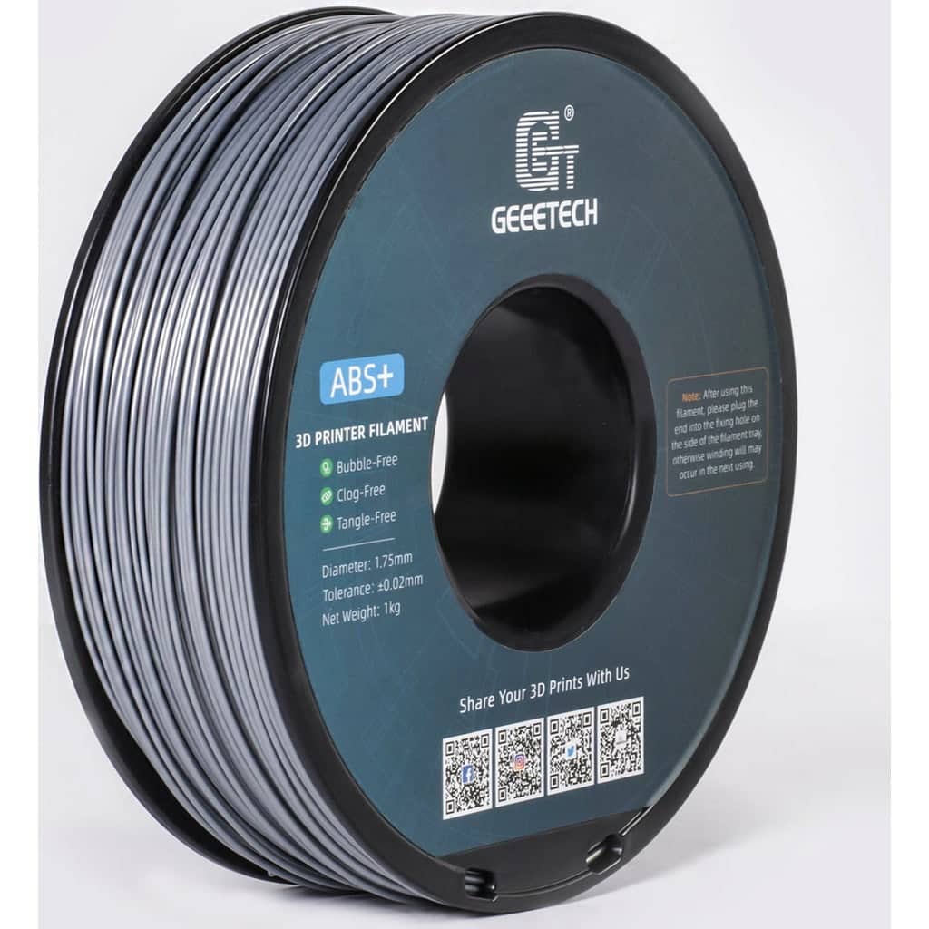 GEEETECH ABS+ Silver, 1.75 mm / 1000 g