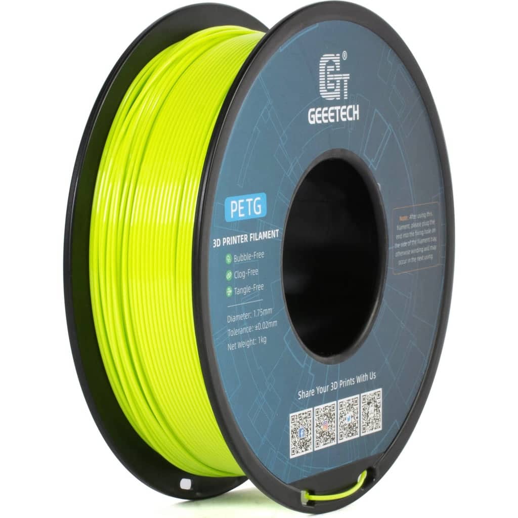 GEEETECH PETG Apple Green, 1.75 mm / 1000 g