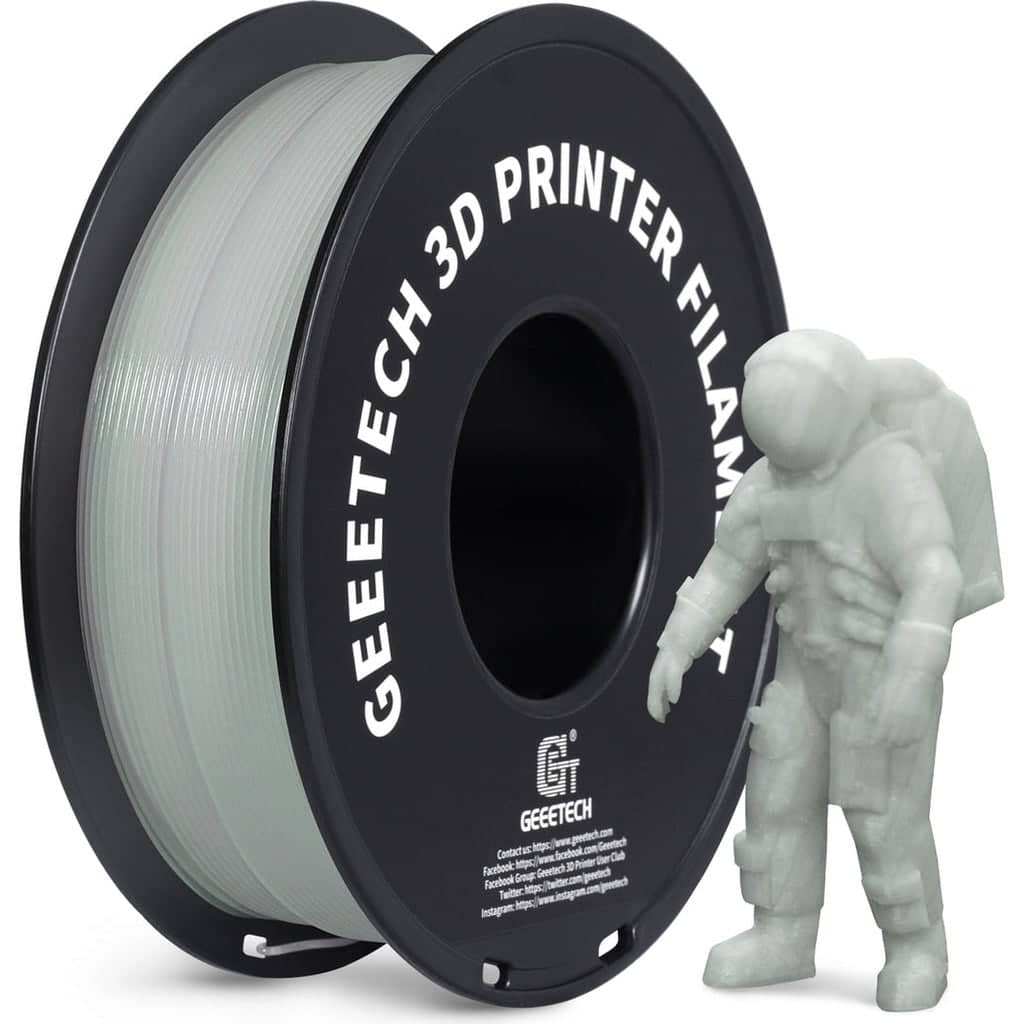 GEEETECH PLA Luminous White, 1.75 mm / 1000 g