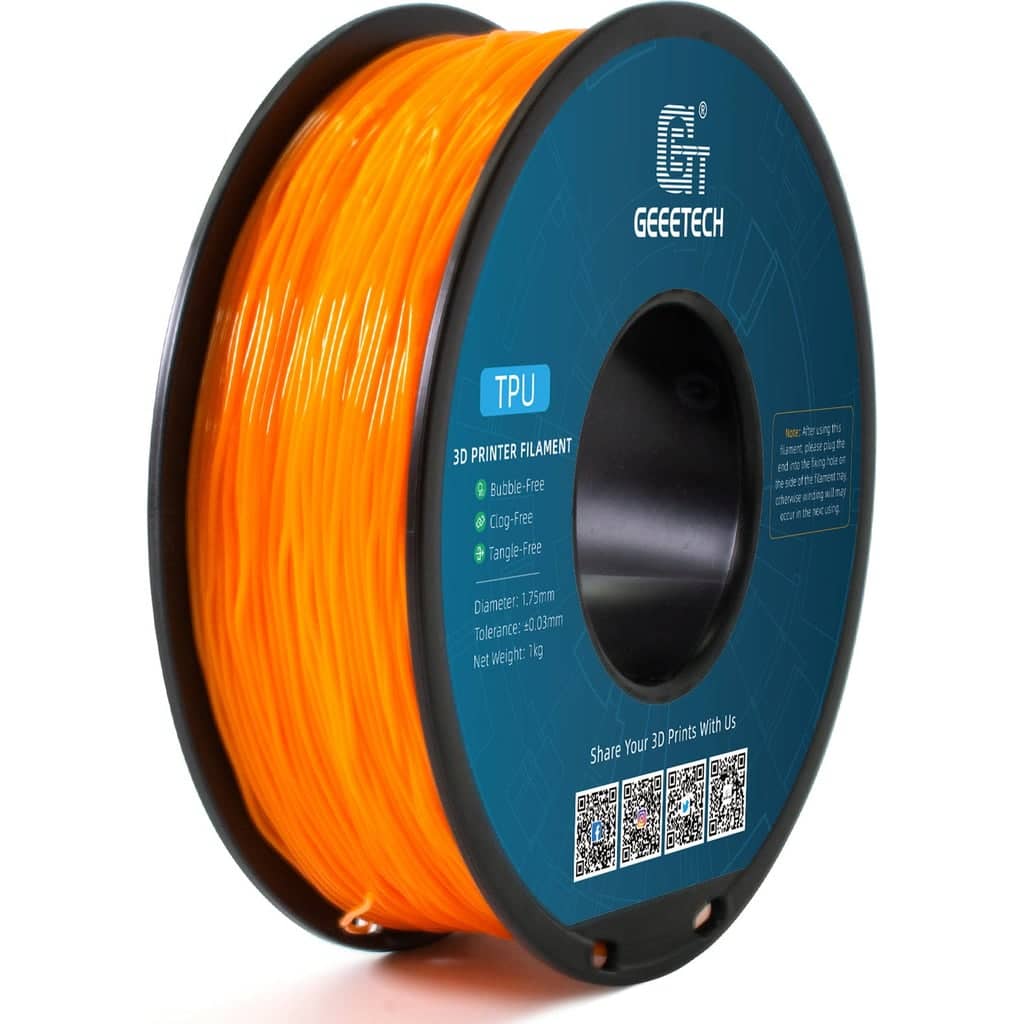GEEETECH TPU Orange, 1.75 mm / 1000 g