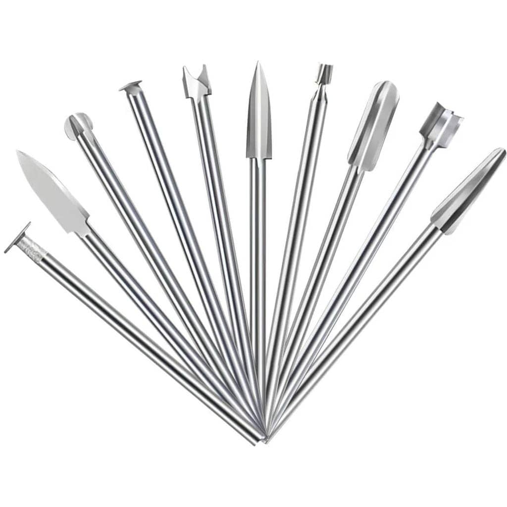 Hanboost Wood Working Set for Rotary Tool, 10 pcs