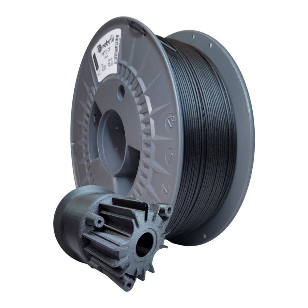 Nobufil PETG CF Black, 1,75 mm / 1000 g