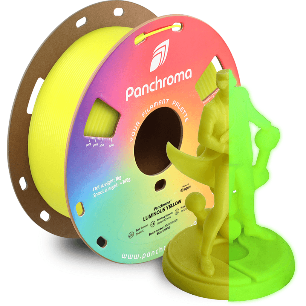 Polymaker Panchroma™ PLA Luminous Yellow, 1,75 mm / 1000 g