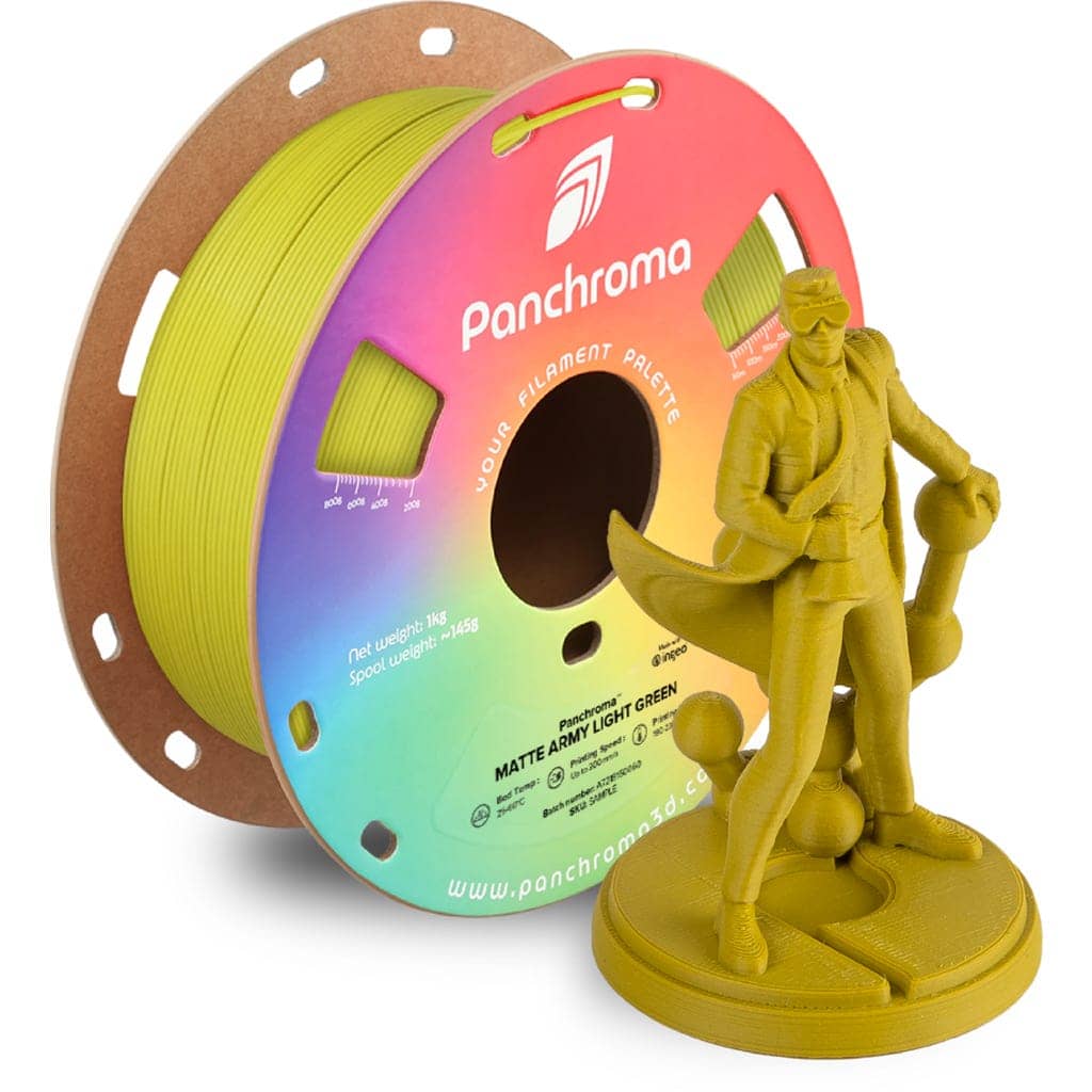 Polymaker Panchroma™ PLA Matte Army Light Green, 1,75 mm / 1000 g