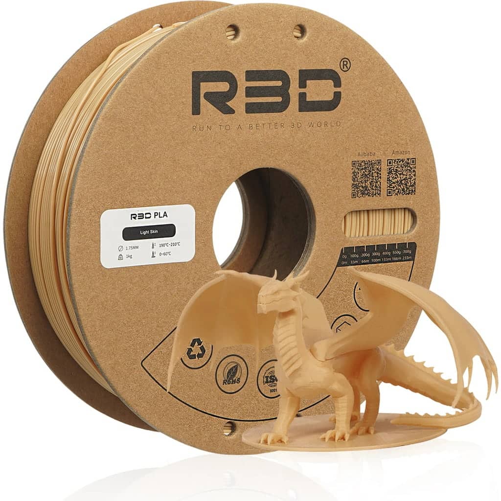 R3D PETG Latte, 1.75 mm / 1000 g