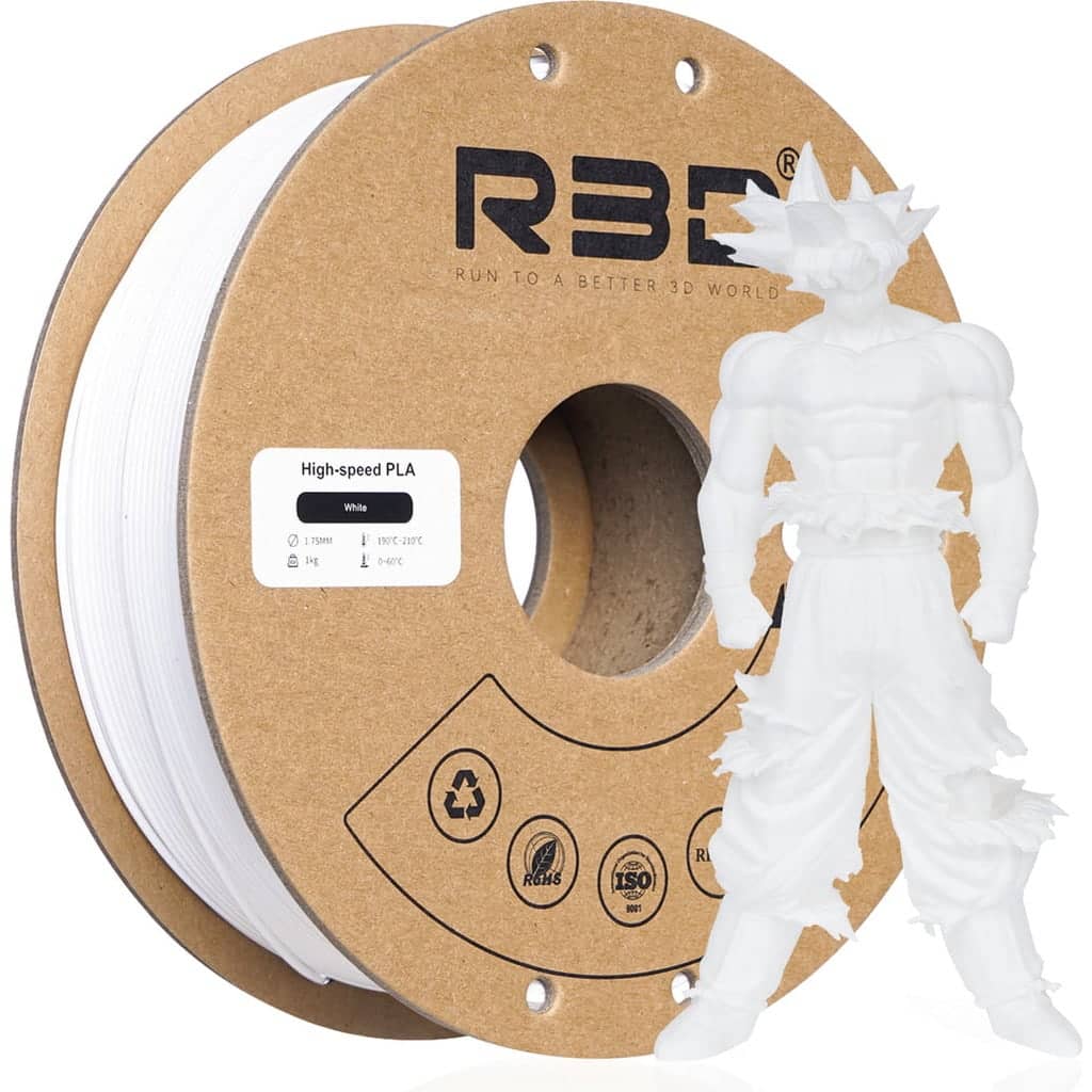 R3D PLA High-Speed White, 1.75mm / 1000g
