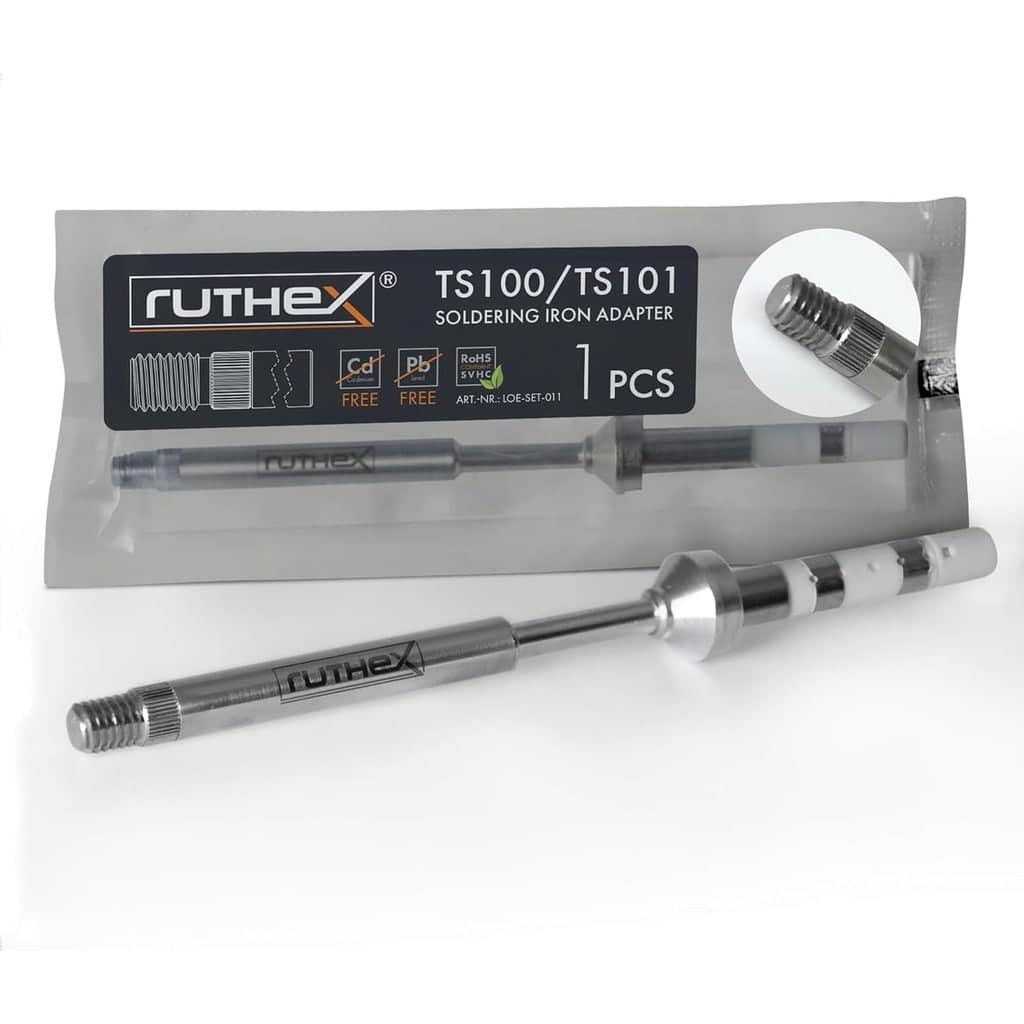 Ruthex 1x adapter za mlaznice kompatibilan sa TS100/TS101/PINECIL serijom