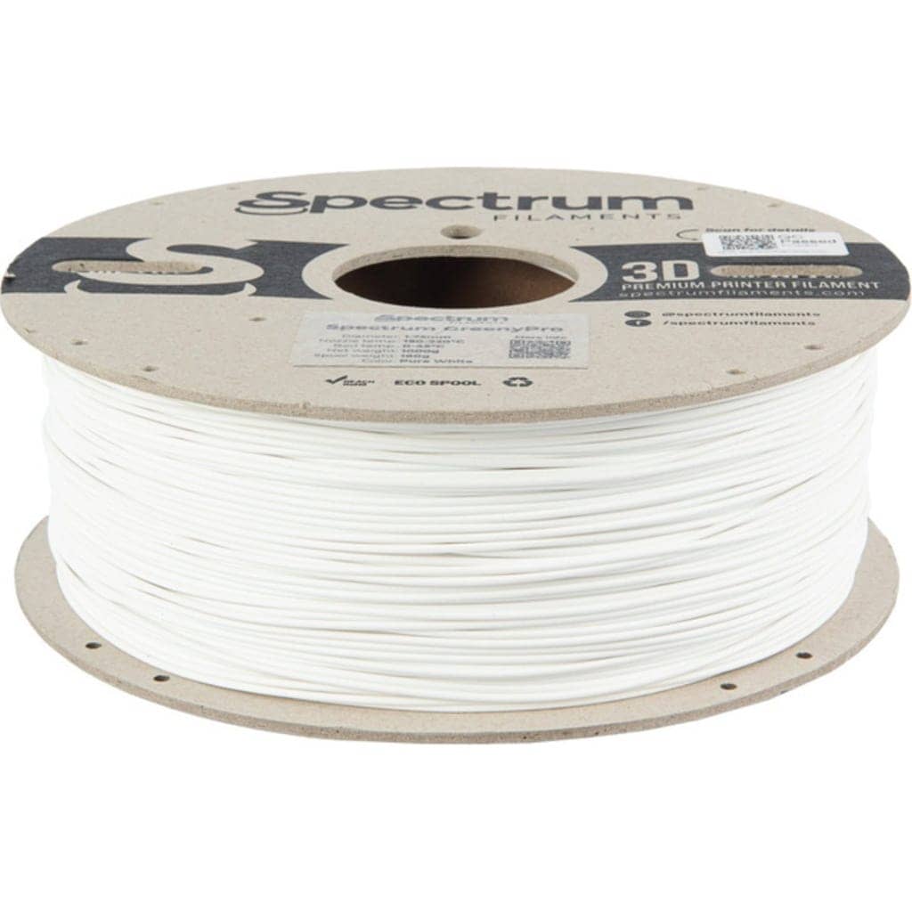 Spectrum GreenyPro Pure White, 1,75 mm / 1000 g