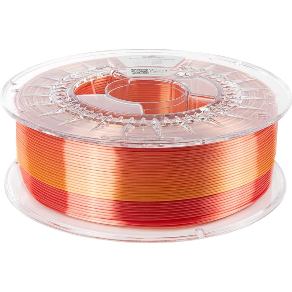 Spectrum PLA Silk Rainbow Fire Red, 1,75 mm / 1000 g