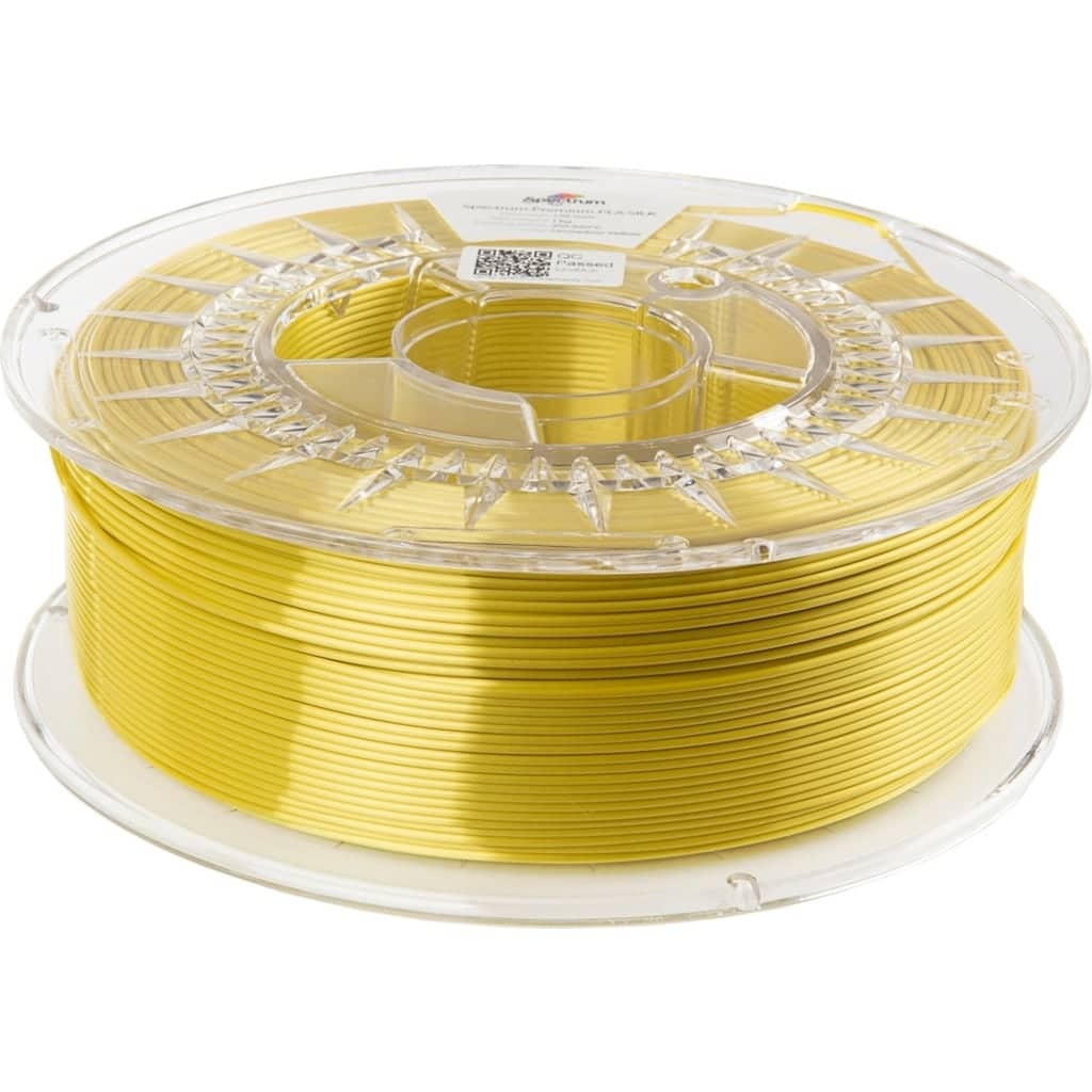 Spectrum SILK PLA Unmellow Yellow, 1.75 mm / 1000 g