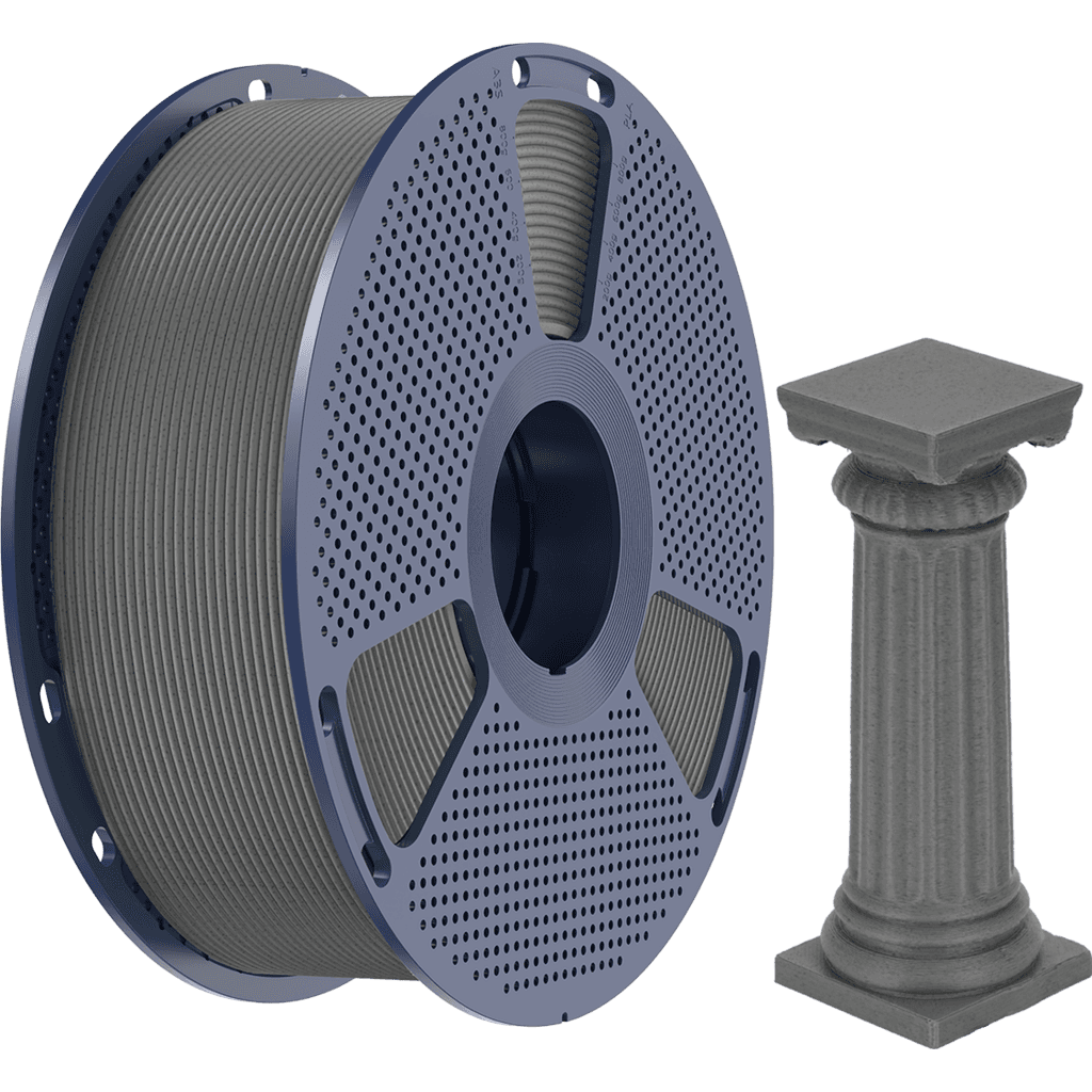 SUNLU High-Speed PLA Marble Ashen Concrete, 1.75 mm / 1000 g