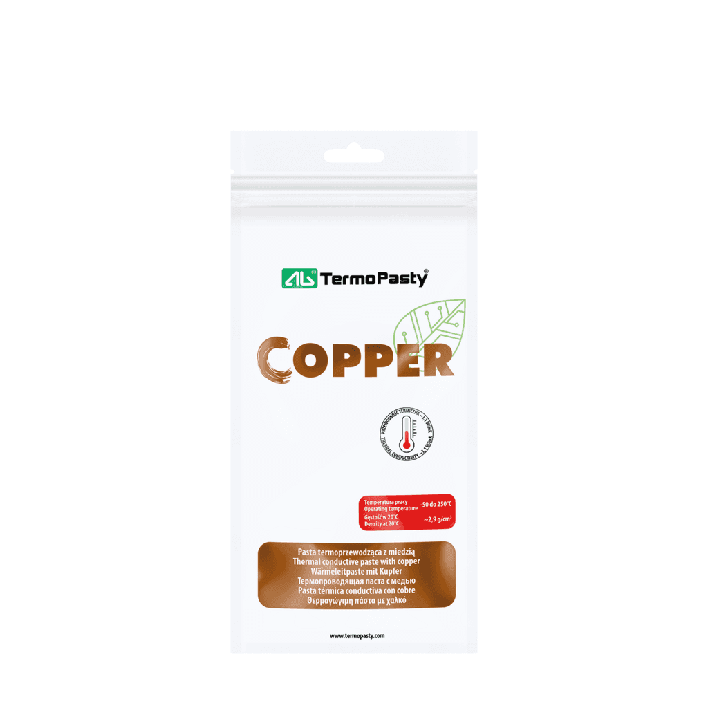 TermoPasty AG Copper Thermal Conductive Paste, 4 g - syringe