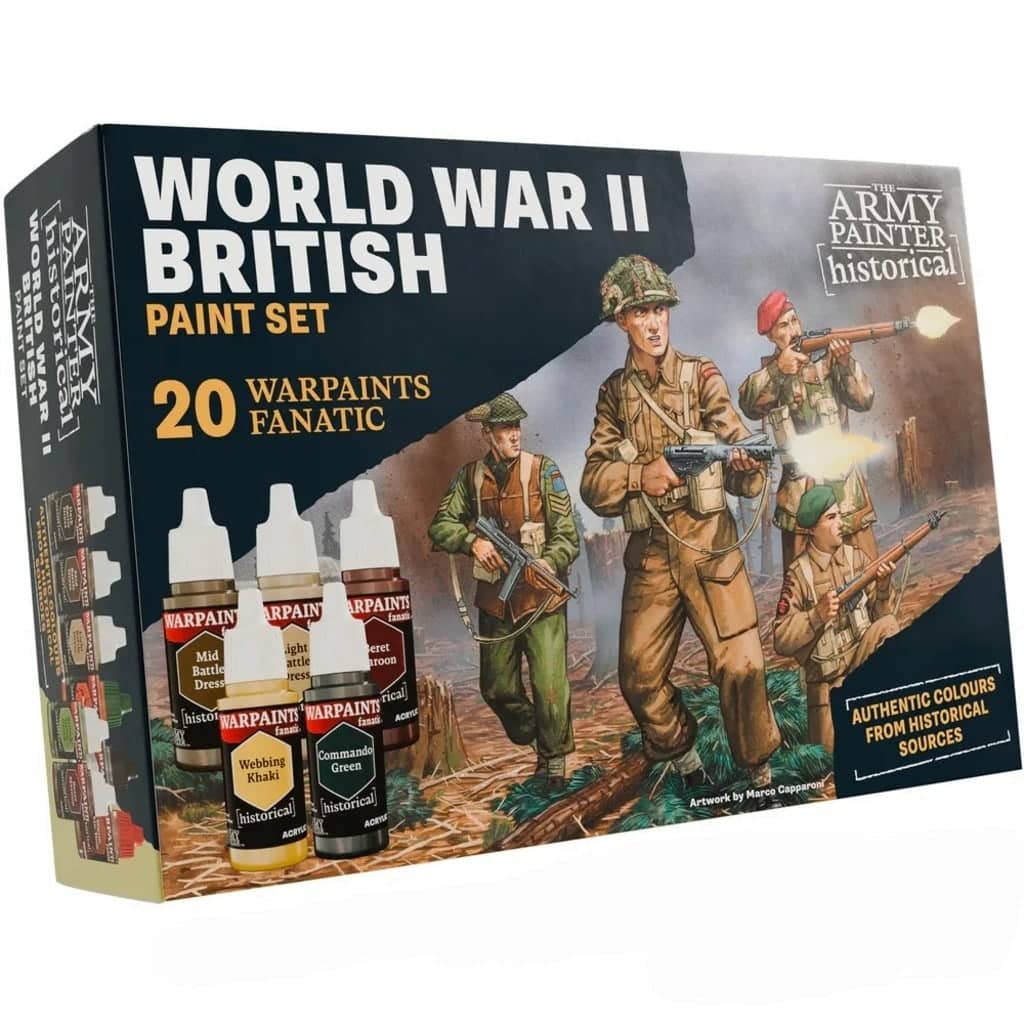 The Army Painter Historical: World War II British Paint Set