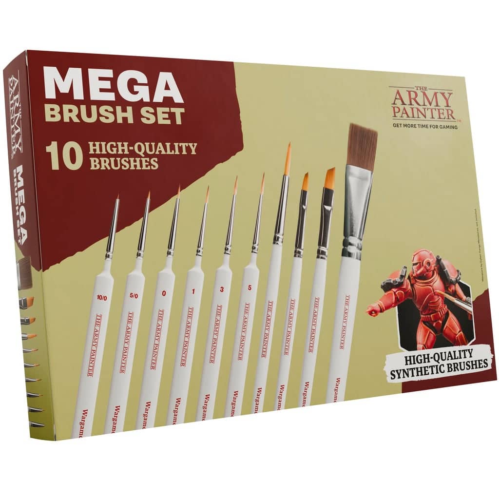 The Army Painter Mega Brush Set