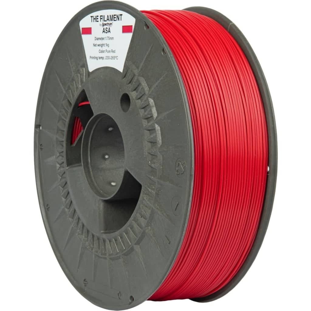 The Filament ASA Pure Red, 1,75 mm / 1000 g