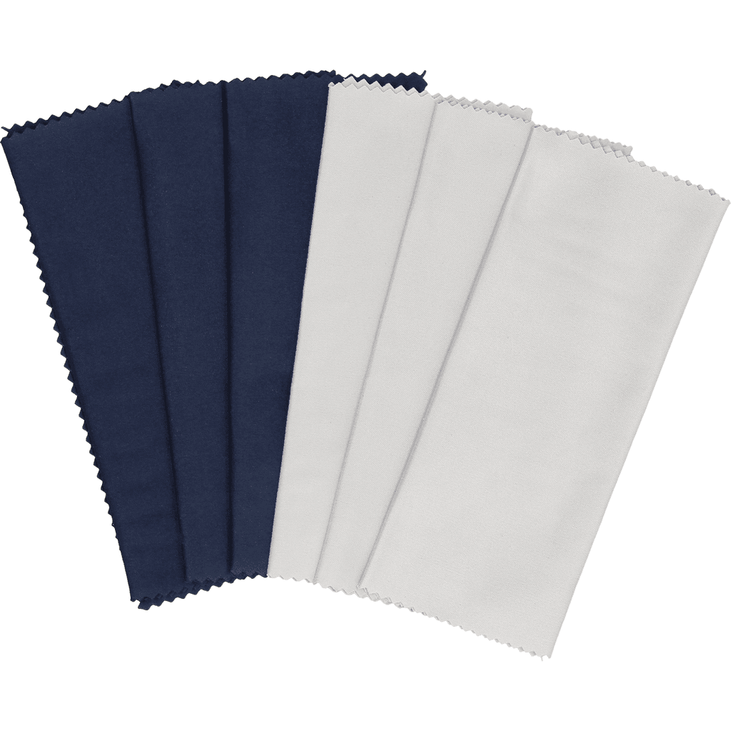 Ultra-Fine Microfibre Cleaning Cloths 15 x 18 cm Set, 6 pcs